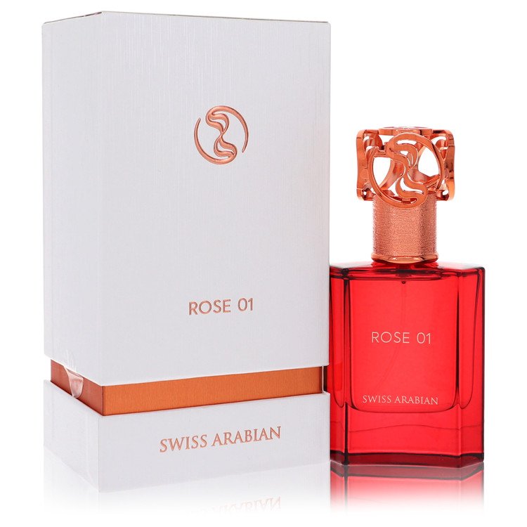 Swiss Arabian Rose 01 by Swiss Arabian Eau De Parfum Spray (Unisex) 1.7 oz Swiss Arabian Rose 01 by Swiss Arabian Eau De Parfum Spray (Unisex) 1.7 oz